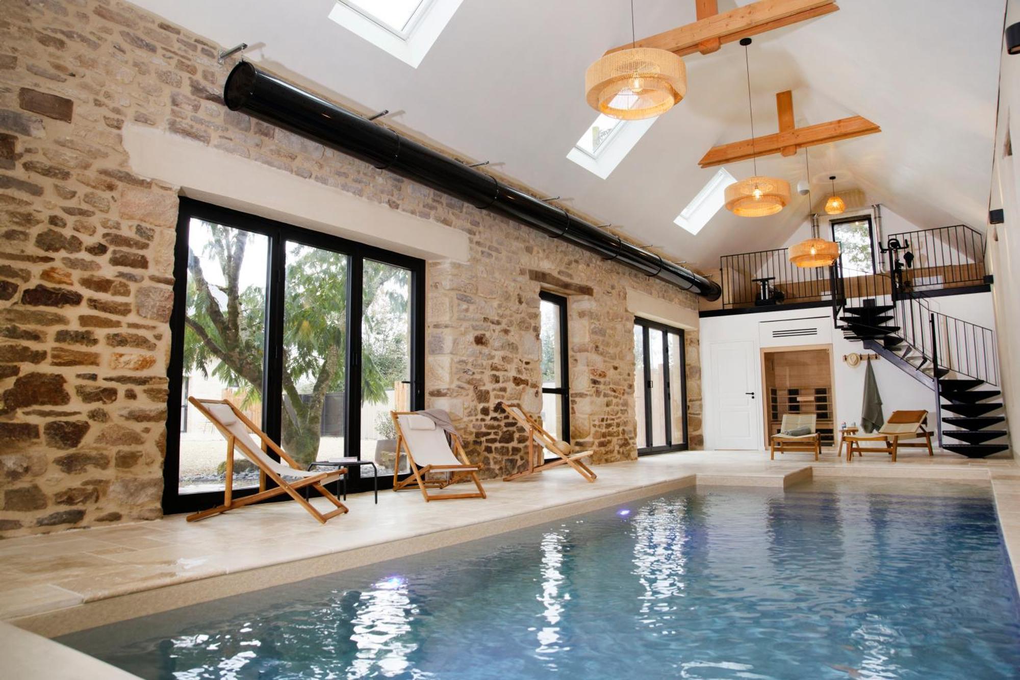 Le Domaine De Soani - Piscine Interieure, Jacuzzis & Sauna Adult Only Saint-Évarzec Екстериор снимка