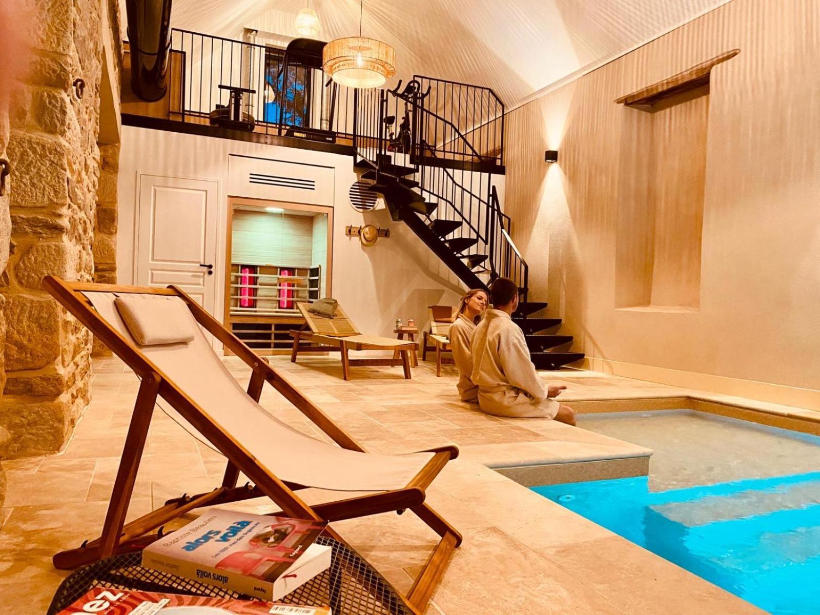 Le Domaine De Soani - Piscine Interieure, Jacuzzis & Sauna Adult Only Saint-Évarzec Екстериор снимка